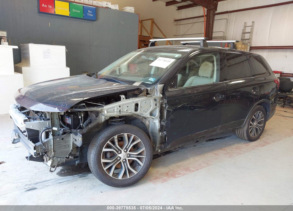 2016 MITSUBISHI OUTLANDER SE VIN: JA4AZ3A38GZ010683