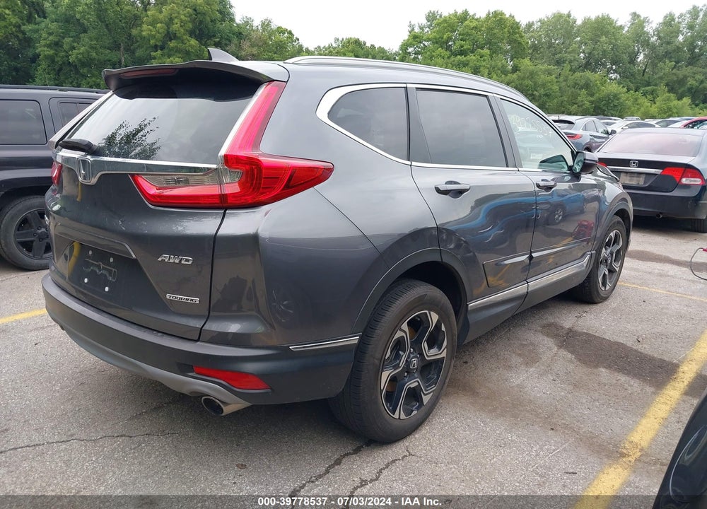 2019 HONDA CR-V TOURING VIN: 5J6RW2H92KL025451
