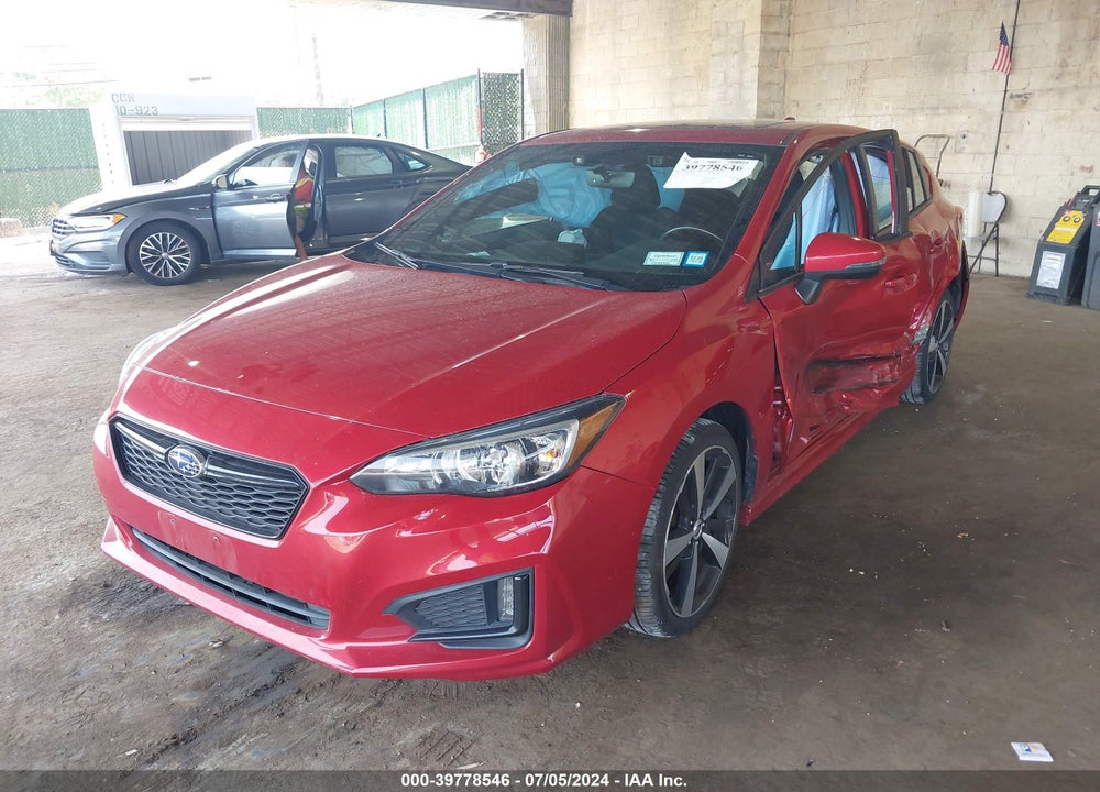 2018 SUBARU IMPREZA 2.0I SPORT VIN: 4S3GTAM69J3738003