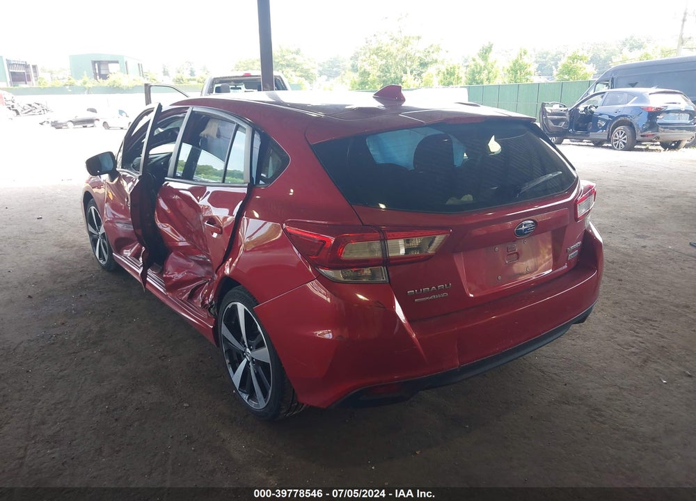 2018 SUBARU IMPREZA 2.0I SPORT VIN: 4S3GTAM69J3738003