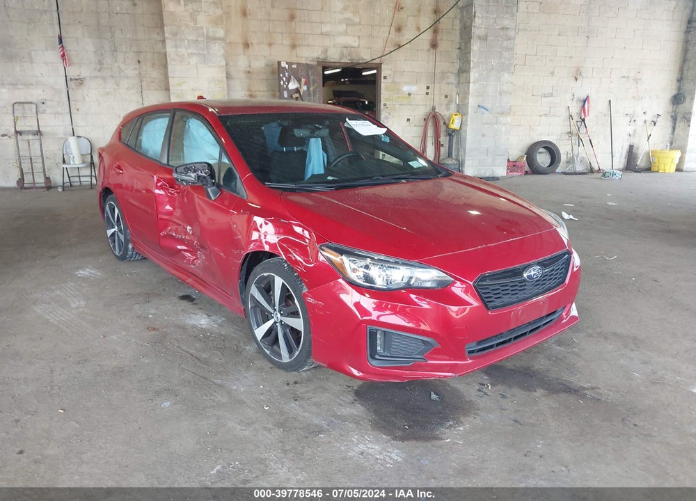 2018 SUBARU IMPREZA 2.0I SPORT VIN: 4S3GTAM69J3738003
