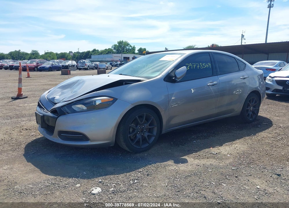 2016 DODGE DART SE VIN: 1C3CDFAA1GD712021