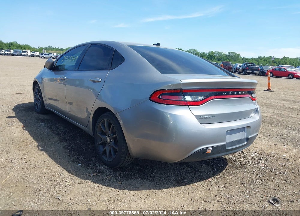 2016 DODGE DART SE VIN: 1C3CDFAA1GD712021