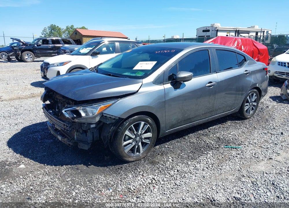 2021 NISSAN VERSA SV XTRONIC CVT VIN: 3N1CN8EV5ML854589