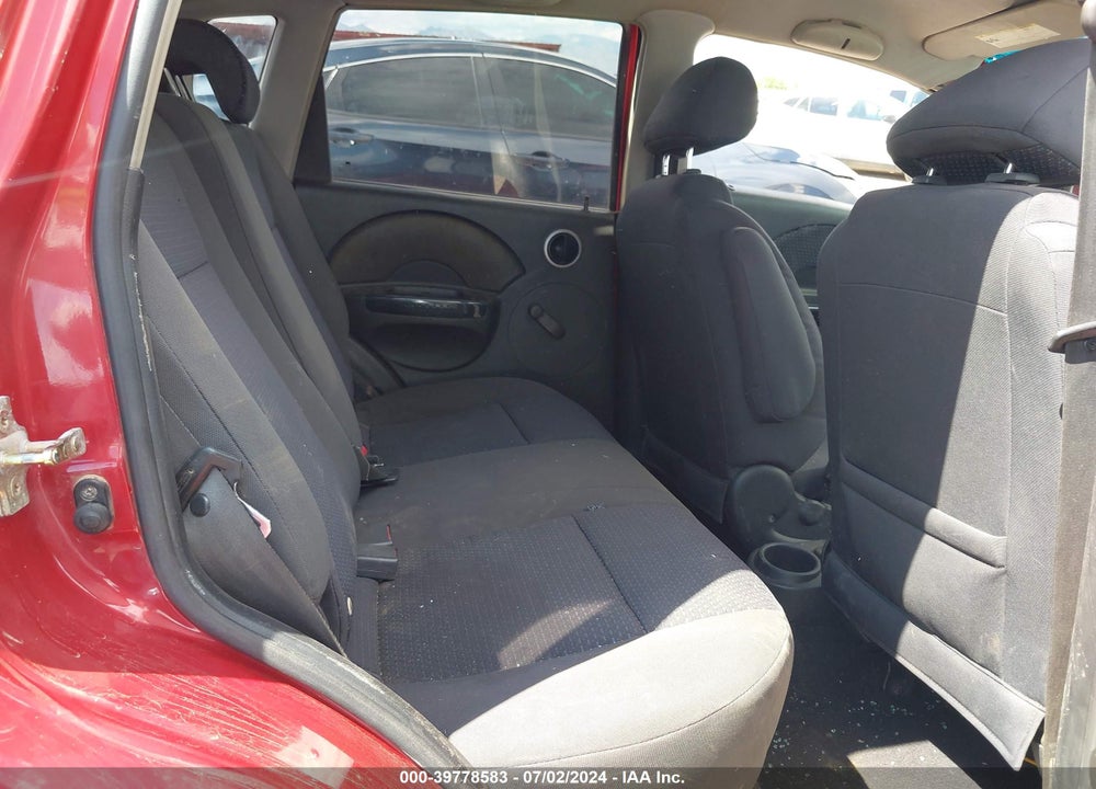 2007 CHEVROLET AVEO 5 LS VIN: KL1TD66697B696430