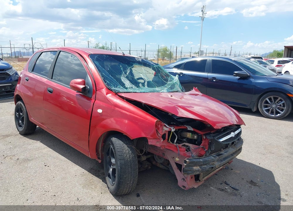 2007 CHEVROLET AVEO 5 LS VIN: KL1TD66697B696430