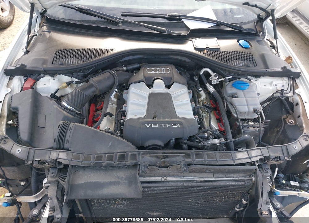 2012 AUDI A6 3.0 PREMIUM VIN: WAUBGAFC8CN005592