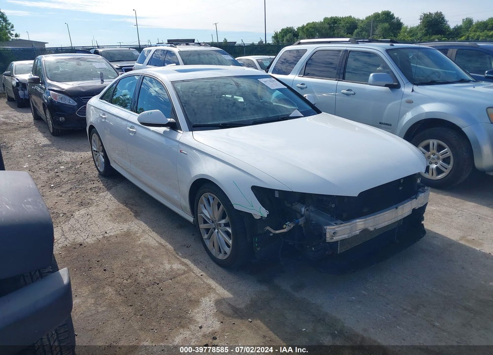 2012 AUDI A6 3.0 PREMIUM VIN: WAUBGAFC8CN005592