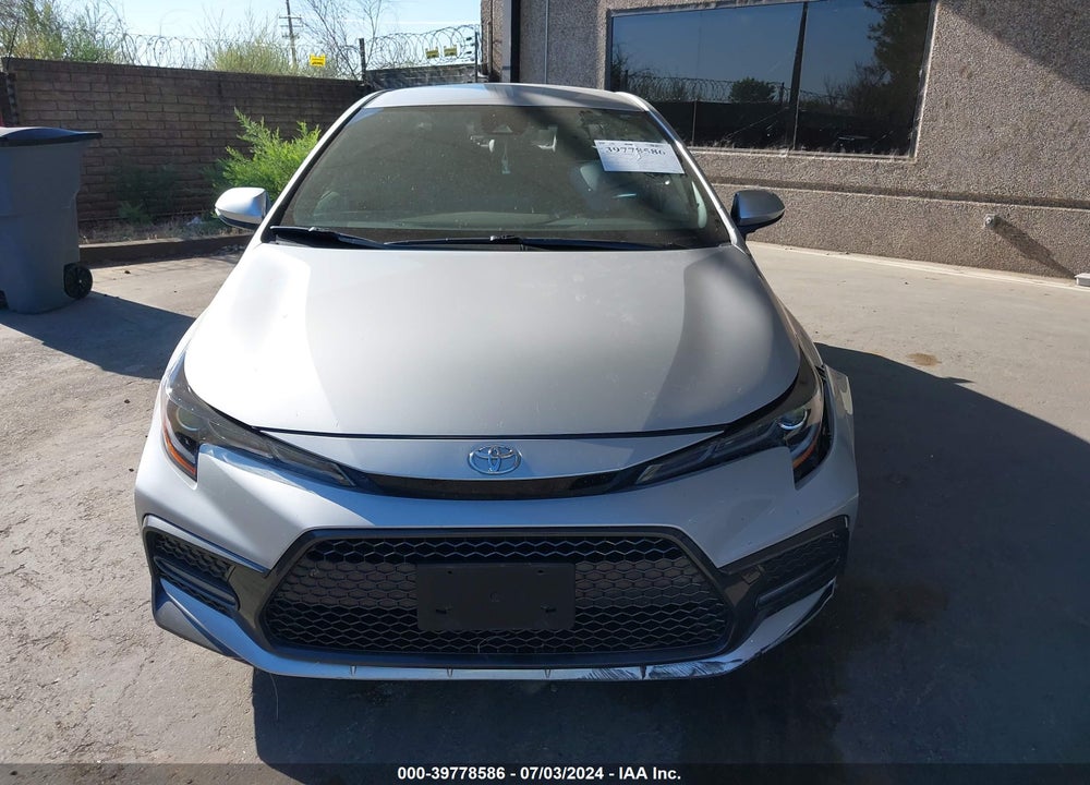 2022 TOYOTA COROLLA SE VIN: JTDS4MCE4NJ099225