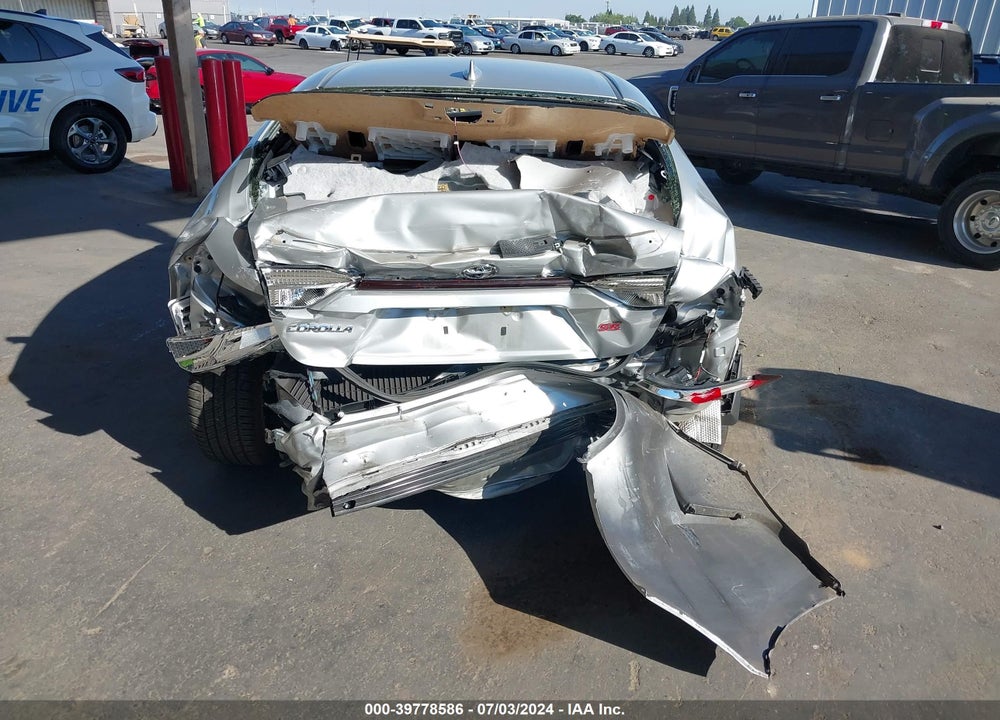 2022 TOYOTA COROLLA SE VIN: JTDS4MCE4NJ099225