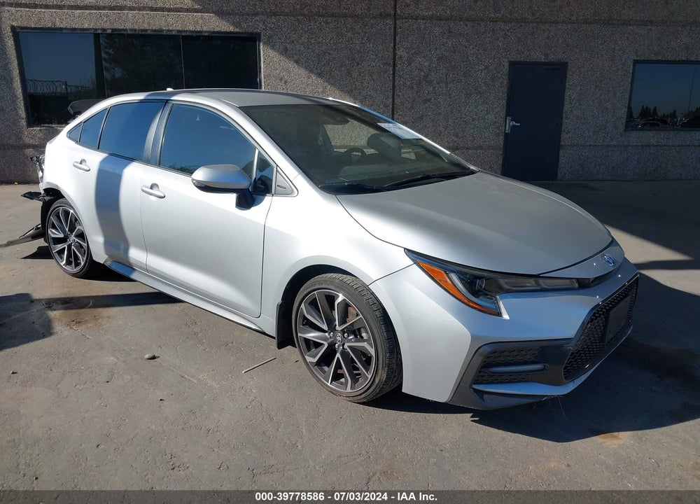 2022 TOYOTA COROLLA SE VIN: JTDS4MCE4NJ099225