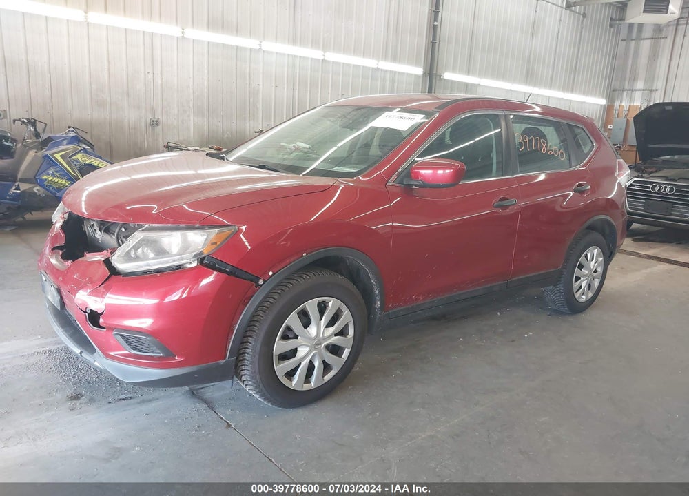 2016 NISSAN ROGUE S/SL/SV VIN: 5N1AT2MV0GC819866