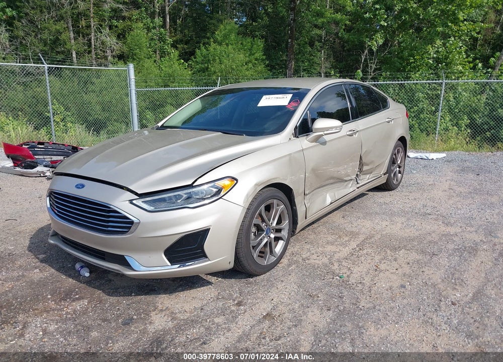 2019 FORD FUSION SEL VIN: 3FA6P0CD6KR219994