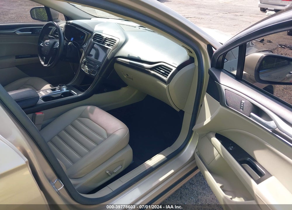 2019 FORD FUSION SEL VIN: 3FA6P0CD6KR219994