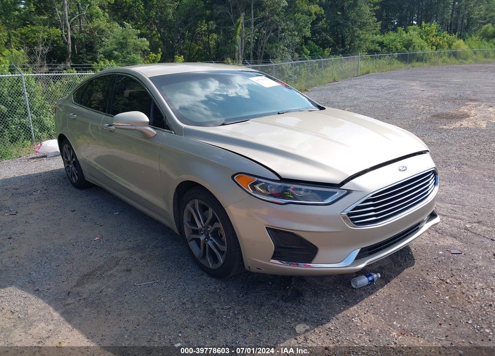 2019 FORD FUSION SEL VIN: 3FA6P0CD6KR219994