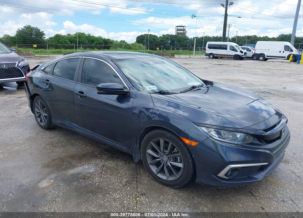 2019 HONDA CIVIC EX VIN: JHMFC1F34KX012590