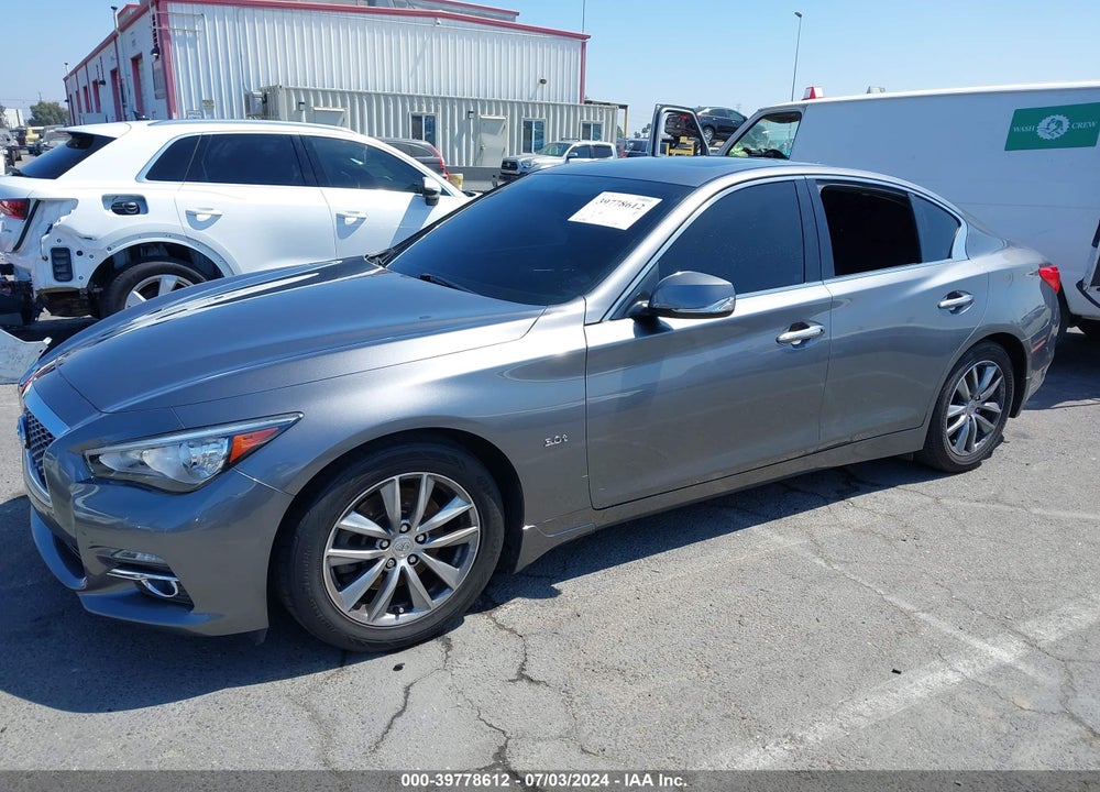 2016 INFINITI Q50 3.0T PREMIUM VIN: JN1EV7AP6GM306198