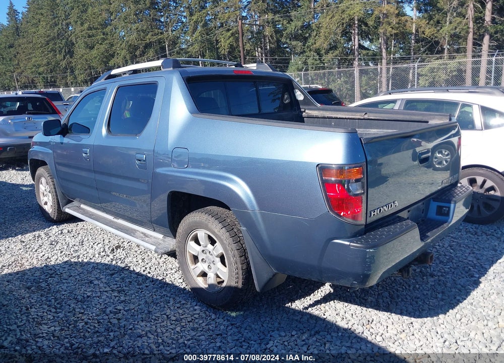 2006 HONDA RIDGELINE RTL VIN: 2HJYK16546H556107