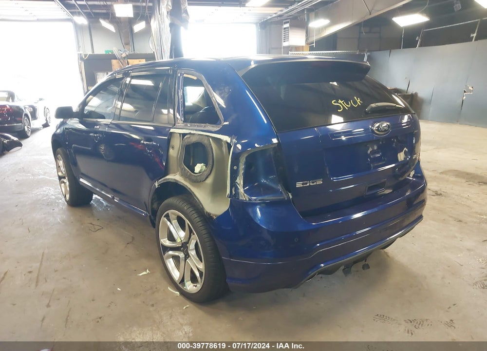 2013 FORD EDGE SPORT VIN: 2FMDK4AK7DBA56049