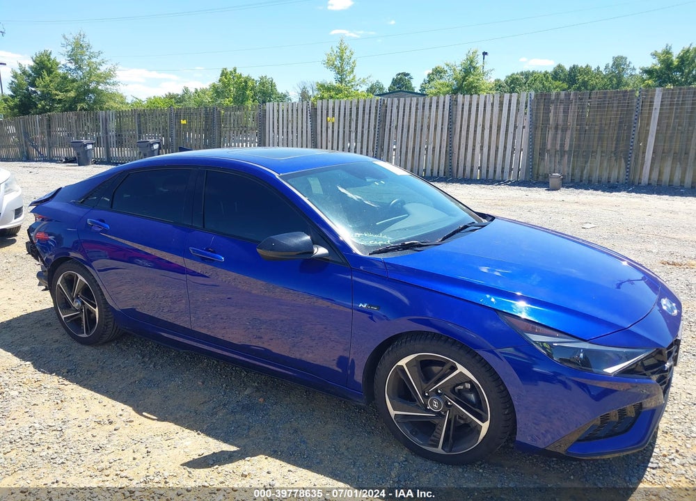 2021 HYUNDAI ELANTRA N LINE VIN: KMHLR4AFXMU173306