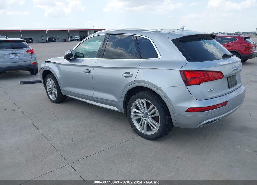2018 AUDI Q5 2.0T PREMIUM/2.0T TECH PREMIUM VIN: WA1BNAFY2J2136711