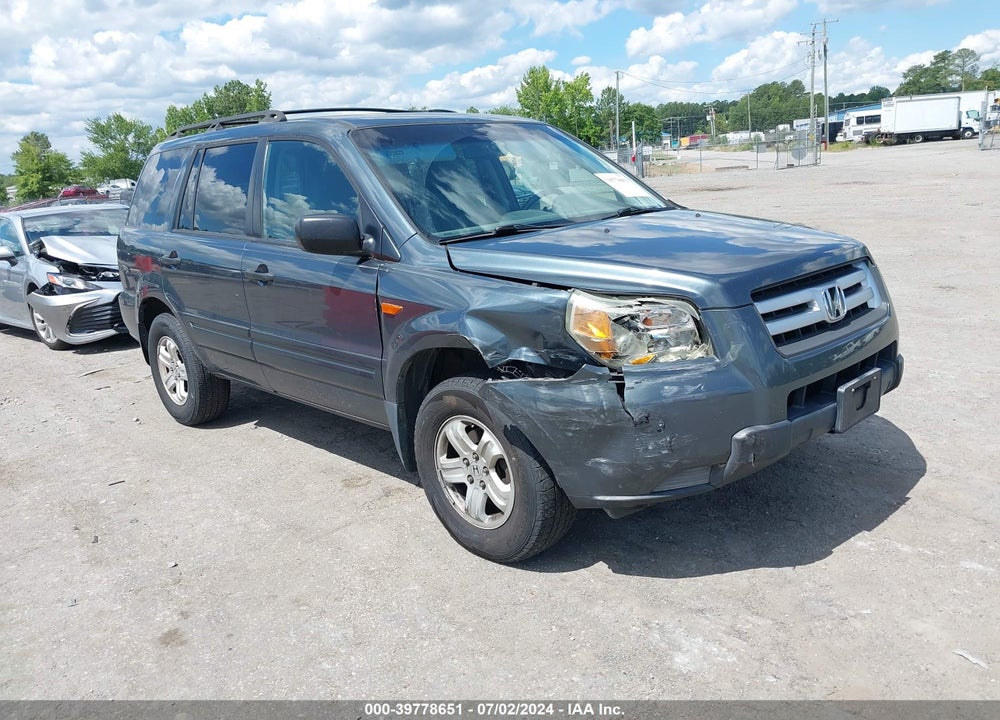 2006 HONDA PILOT LX VIN: 5FNYF18136B015316