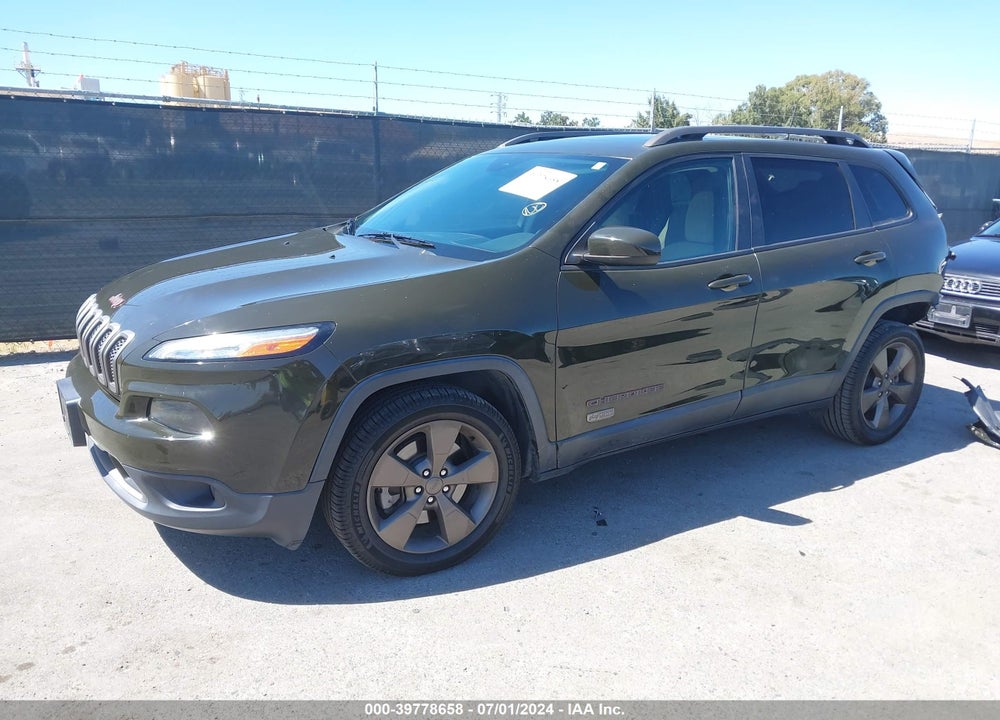 2016 JEEP CHEROKEE 75TH ANNIVERSARY VIN: 1C4PJLCB1GW362260