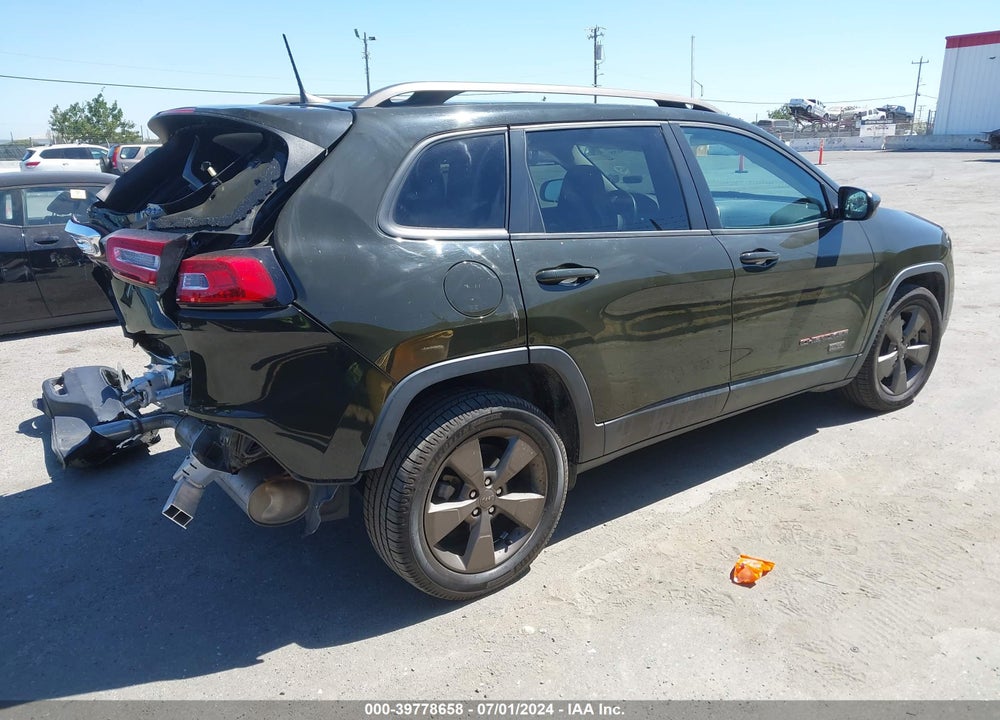 2016 JEEP CHEROKEE 75TH ANNIVERSARY VIN: 1C4PJLCB1GW362260