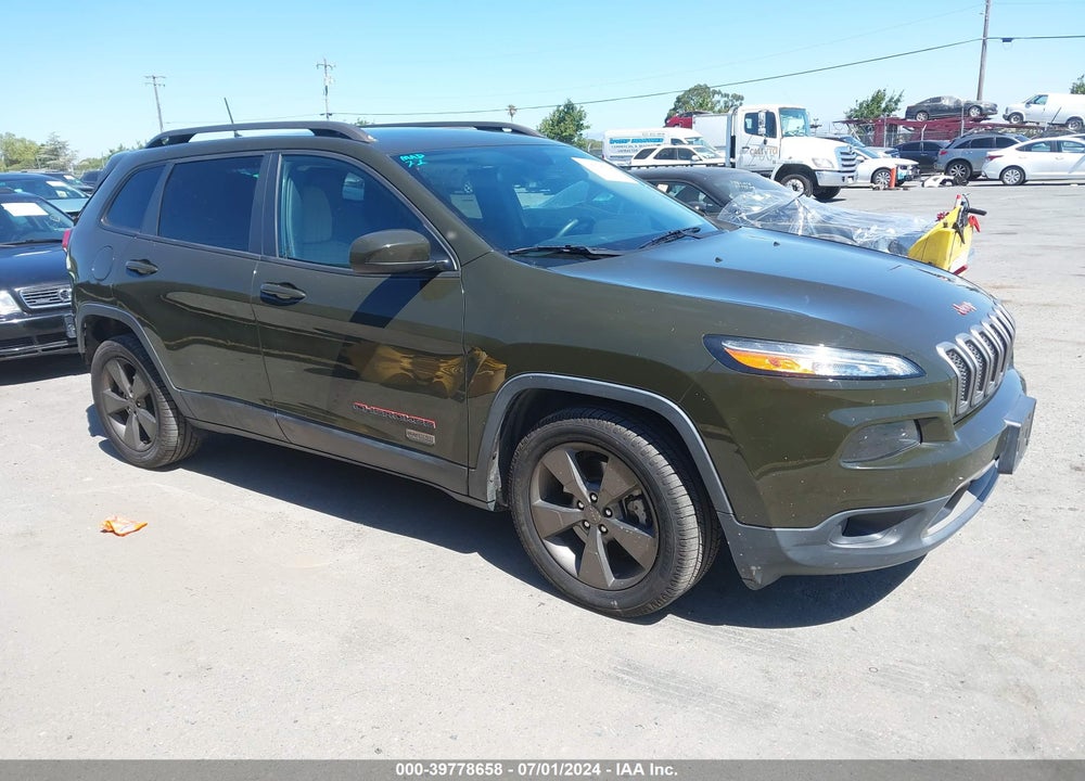 2016 JEEP CHEROKEE 75TH ANNIVERSARY VIN: 1C4PJLCB1GW362260