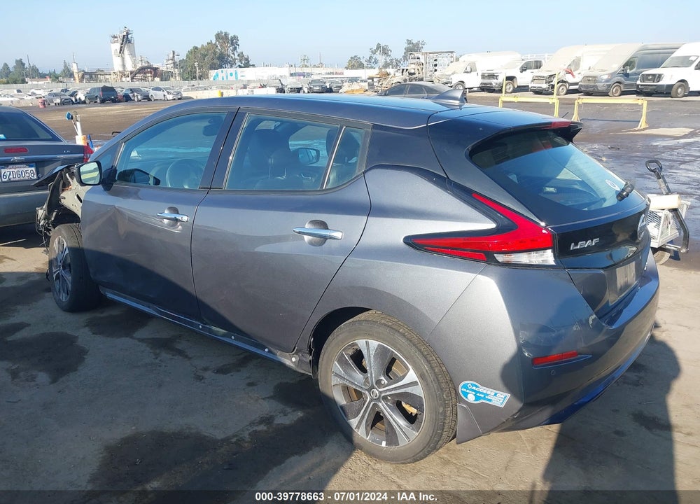 2021 NISSAN LEAF SL PLUS 62 KWH VIN: 1N4BZ1DV3MC555657