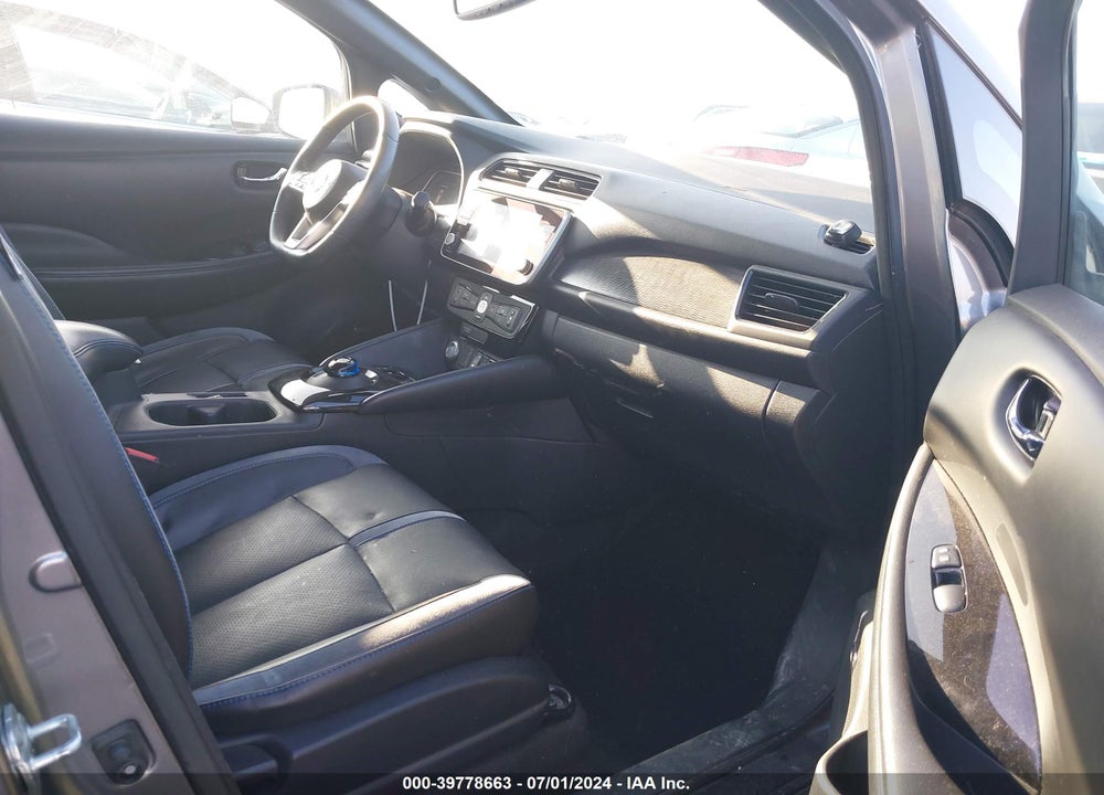 2021 NISSAN LEAF SL PLUS 62 KWH VIN: 1N4BZ1DV3MC555657