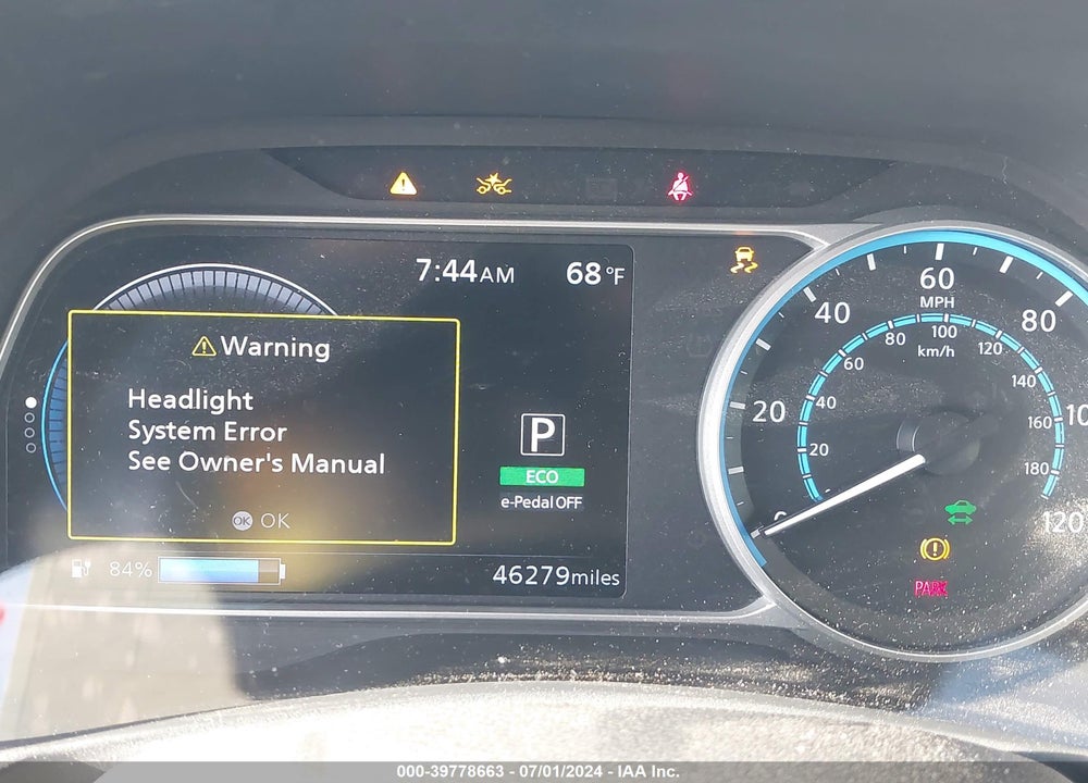 2021 NISSAN LEAF SL PLUS 62 KWH VIN: 1N4BZ1DV3MC555657