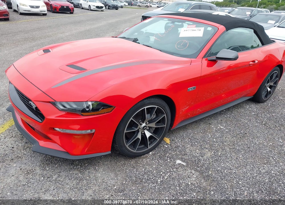 2020 FORD MUSTANG ECOBOOST PREMIUM VIN: 1FATP8UD6L5168873