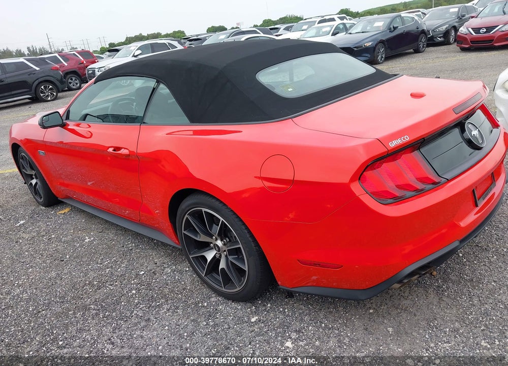 2020 FORD MUSTANG ECOBOOST PREMIUM VIN: 1FATP8UD6L5168873
