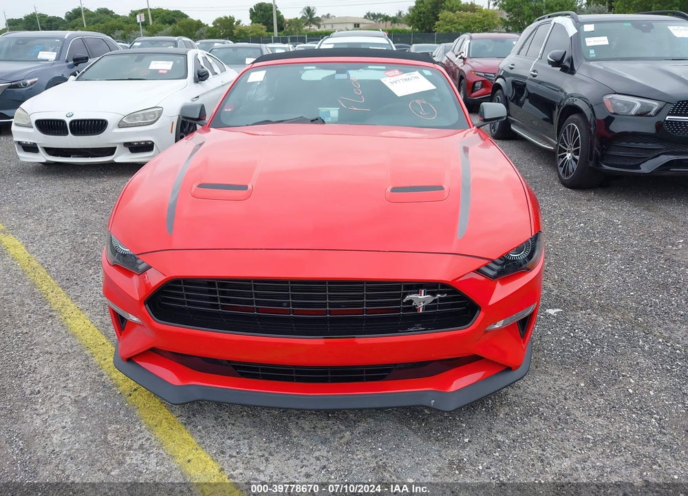 2020 FORD MUSTANG ECOBOOST PREMIUM VIN: 1FATP8UD6L5168873
