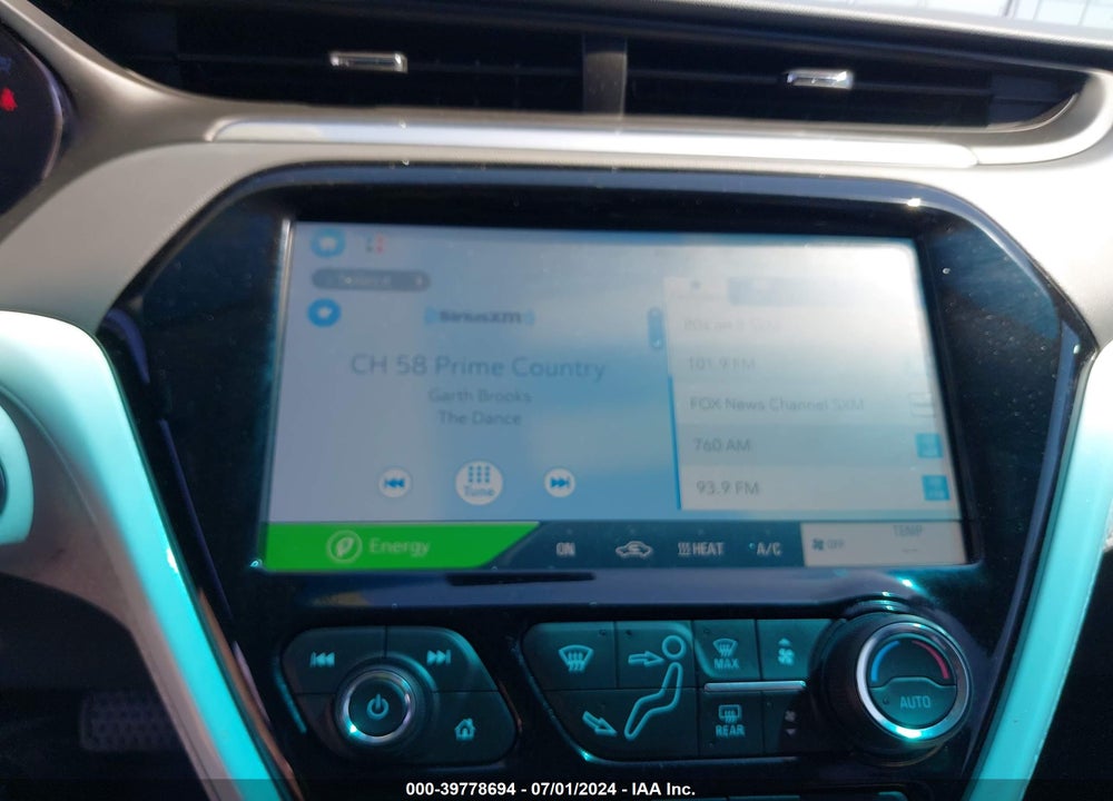 2021 CHEVROLET BOLT EV FWD LT VIN: 1G1FY6S04M4103979