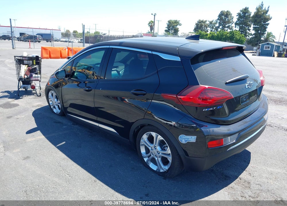 2021 CHEVROLET BOLT EV FWD LT VIN: 1G1FY6S04M4103979