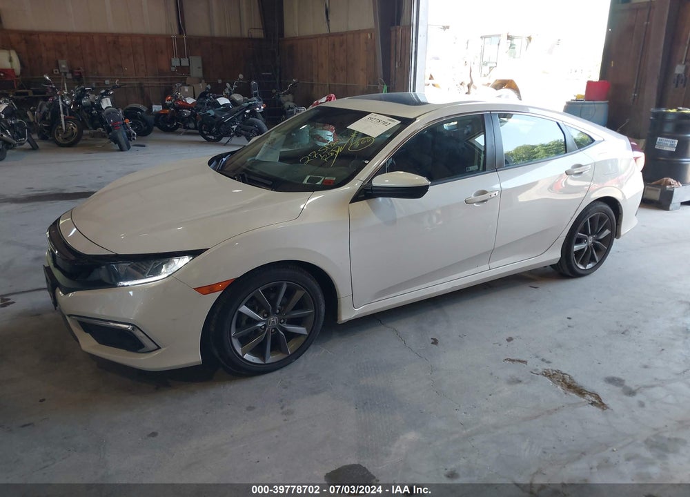 2021 HONDA CIVIC EX VIN: 2HGFC1F30MH700712