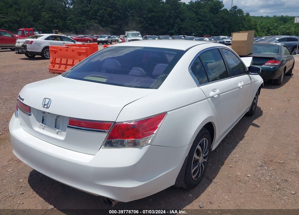 2012 HONDA ACCORD 2.4 LX VIN: 1HGCP2F31CA133761
