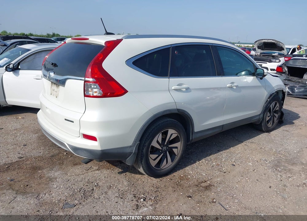 2015 HONDA CR-V TOURING VIN: 5J6RM3H9XFL021911