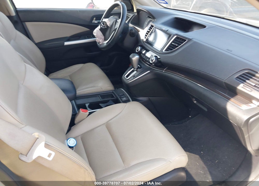 2015 HONDA CR-V TOURING VIN: 5J6RM3H9XFL021911
