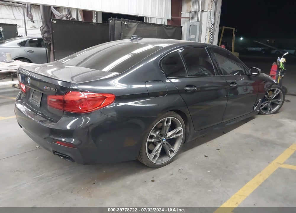 2018 BMW M550I XDRIVE VIN: WBAJB9C56JB286448