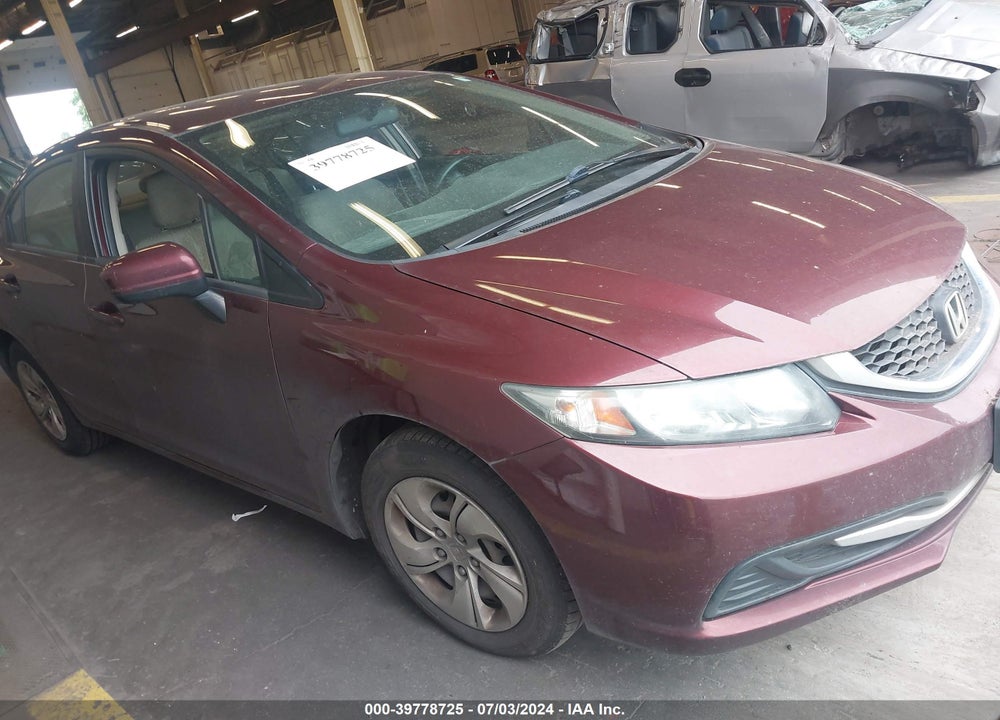 2015 HONDA CIVIC LX VIN: 19XFB2F57FE251911