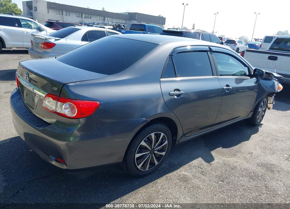 2013 TOYOTA COROLLA LE VIN: 5YFBU4EEXDP162898