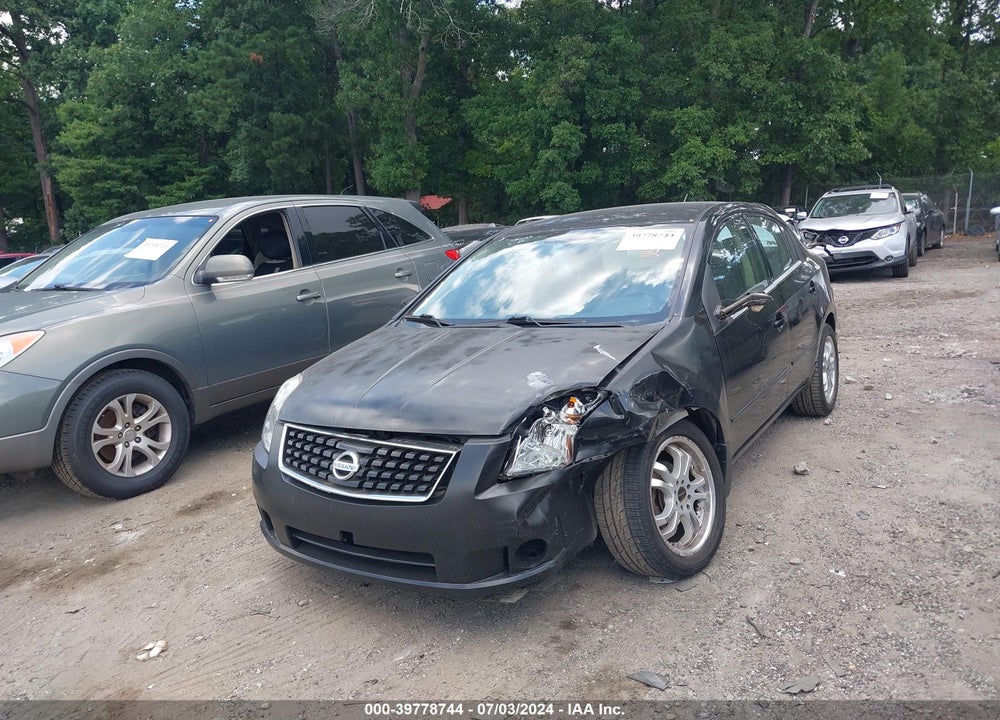 2008 NISSAN SENTRA 2.0 VIN: 3N1AB61E78L687183