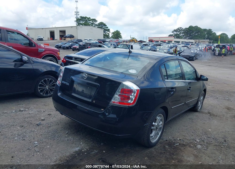 2008 NISSAN SENTRA 2.0 VIN: 3N1AB61E78L687183