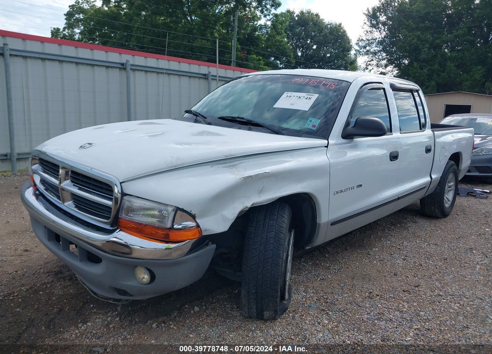 2001 DODGE DAKOTA SLT/SPORT VIN: 1B7HL2AN71S271241