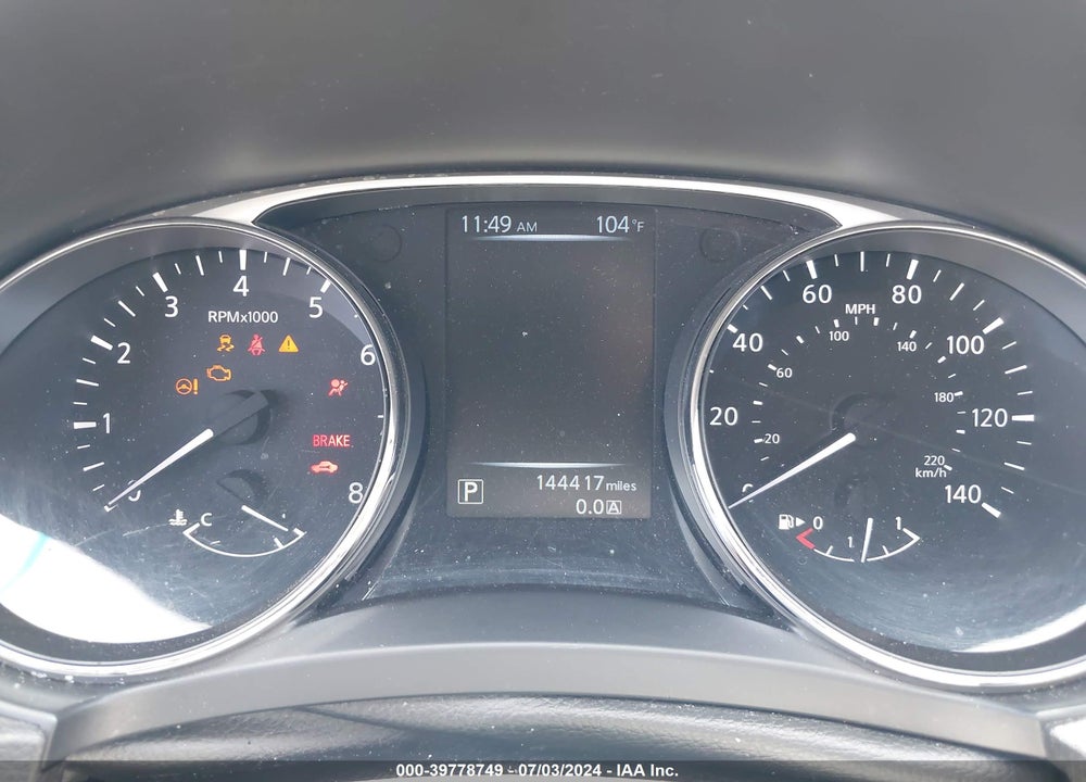 2015 NISSAN ROGUE SL VIN: 5N1AT2MT3FC811998