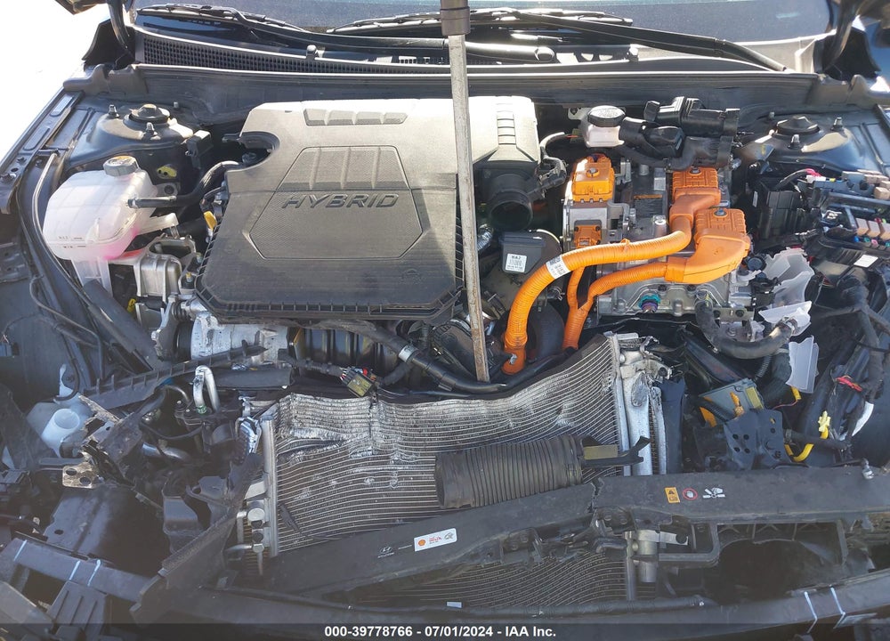 2023 HYUNDAI ELANTRA HYBRID BLUE VIN: KMHLM4AJ6PU059276