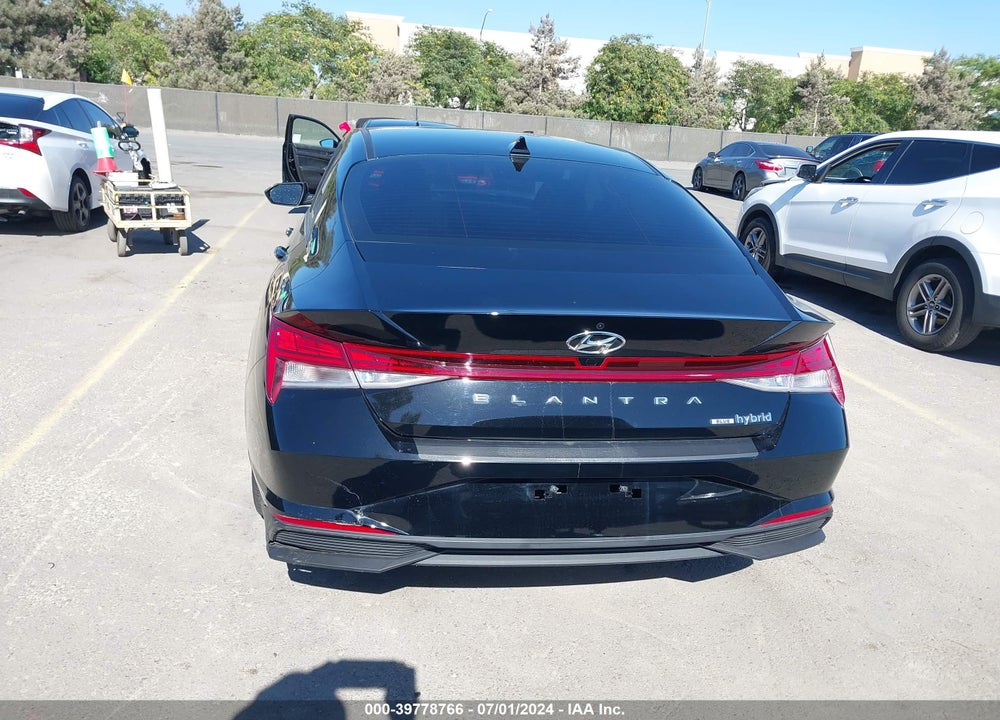 2023 HYUNDAI ELANTRA HYBRID BLUE VIN: KMHLM4AJ6PU059276